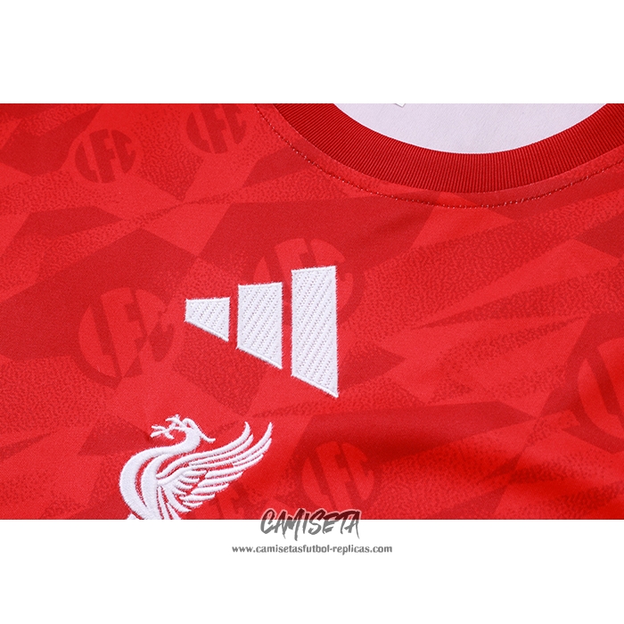 Chandal del Liverpool 2026-2027 Manga Corta Rojo - Pantalon Corto